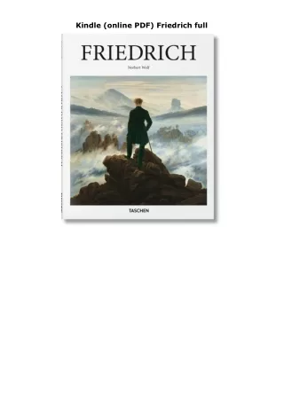 Kindle (online PDF) Friedrich full