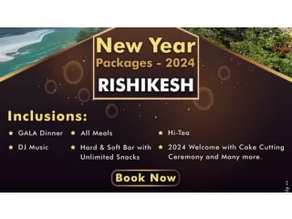 Rishikesh New Year Packages 2024 | New Year Party in Rishikesh