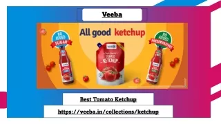 Best Tomato Ketchup