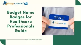 How to Get Hospital Badges for Healthcare Professionals on a Budget?