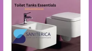 Toilet Tanks Essentials - Saniterica