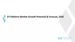 EV Platform Market Growth Analysis & Forecast Report | 2023-2032