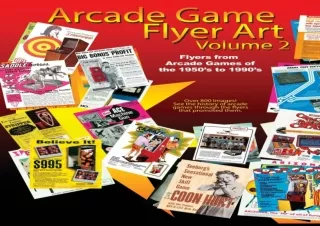 (PDF) Download Arcade Game Flyer Art Volume 2