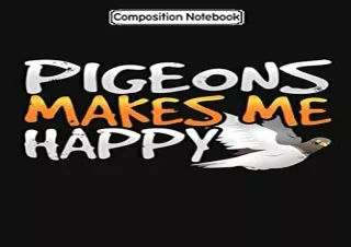 (DOWNLOAD) Composition Notebook: Pigeons animals Journal Notebook Blank Lined Ru