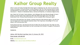 Kalhor Group Realty
