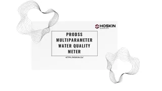 ProDDS Multiparameter Water Quality Meter  Hoskin