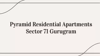 Pyramid Sector 71 Gurugram - PDF