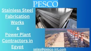 Power Plant Contractors in Egypt