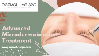 Advanced Microdermabrasion Treatment