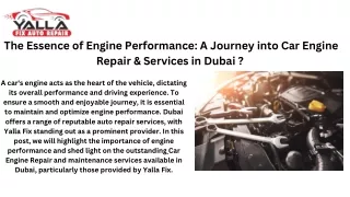 Car Engine Repair