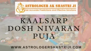 Kaal sarp Dosh Nivaran Puja | Call Now |  91 62800-33801