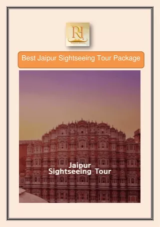 Jaipur Sightseeing Tour | Rajasthan Holidays