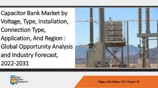 Capacitor bank    Market