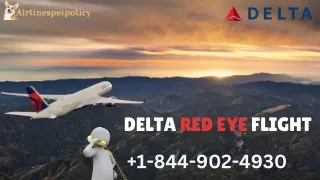 What does red-eye mean on Delta flight?