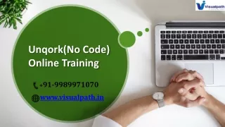 Unqork Online Training PPT