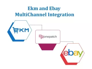 Multi-Channel Integration of Ekm and Ebay | Order and Inventory Management