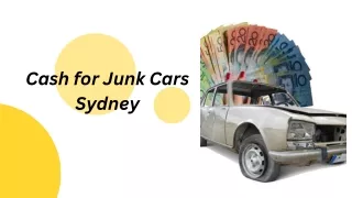 Cash for Junk Cars Sydney