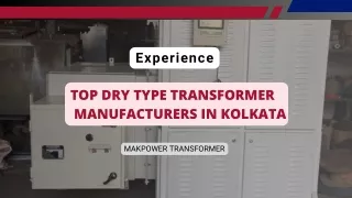 Experience Top Dry Type Transformer Manufacturers in Kolkata