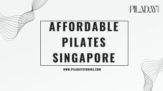 Affordable Pilates Singapore