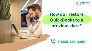 Why can't I restore my QuickBooks backup?