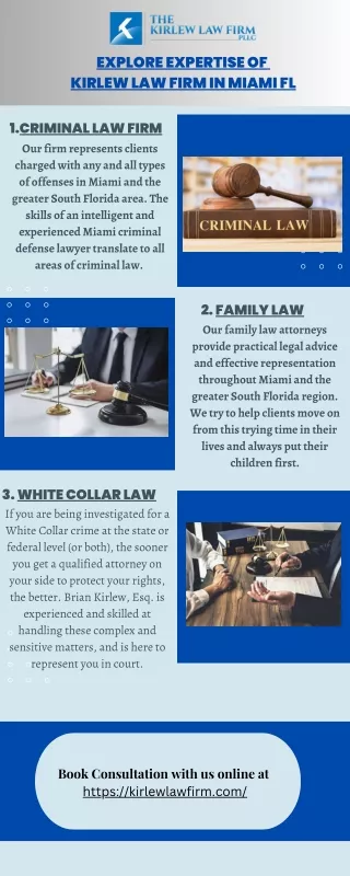 Explore Expertise of Kirlew Law Firm in Miami Fl