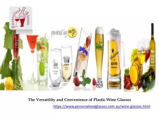 The Versatility and Convenience of Plastic Wine Glasses