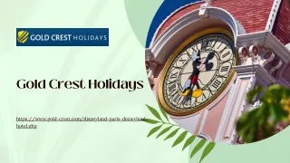 Book Your Stay At Disney Paris Hotels