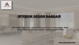 Interior Design Bahrain