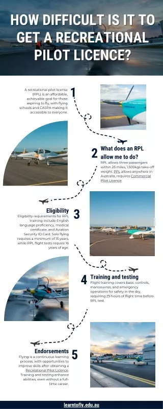How Difficult Is It To Get A Recreational Pilot Licence