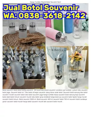 O838-3Ϭl8-2lᏎ2 (WA) Toko Botol Cibadak Toko Botol Di Solo