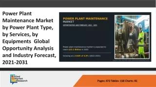 Power Plant Maintenance Market _PPT - Copy