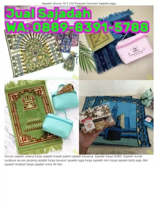 ౦88ᑫ·8ᣮᑫl·5788 (WA) Sajadah Untuk Souvenir Sajadah Bagus Murah