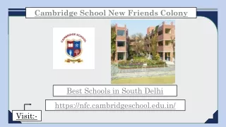 Best Schools in South Delhi