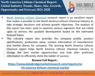 NA Lithium Chemical - Chemical Material
