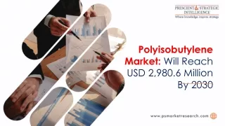 Polyisobutylene Market: A Versatile Polymer with Diverse Applications