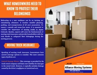 Everything You Need to Know About Moving Insurance