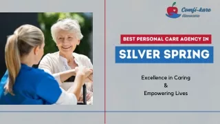 Best Personal Care Agency in Silver Spring