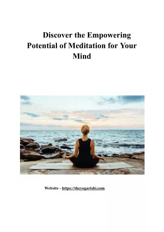 Discover the Empowering Potential of Meditation for Your Mind.docx