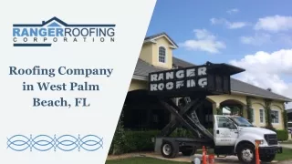 Ranger Roofing - Roofing Company in West Palm Beach, FL