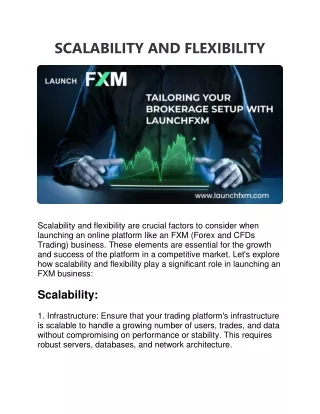 SCALABILITY AND FLEXIBILITY