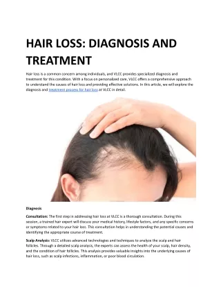 HAIR LOSS DIAGNOSIS AND TREATMENT.docx