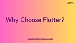 Why Should You Choose Flutter App Development