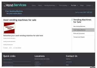 Where to Find the Best Used Vending Machines in Sydney
