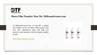 Direct Film Transfer Near Me  Dtftransfersnow.com