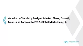 Veterinary Chemistry Analyzer Market Share, Trends, and Forecast by 2032