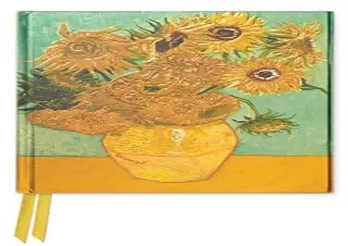 (DOWNLOAD) Van Gogh: Sunflowers (Foiled Pocket Journal) (Flame Tree Pocket Noteb