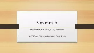 Vitamin A