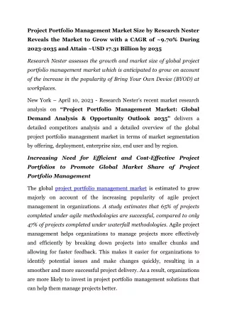 PR_Global_Project_Portfolio_Management_Market