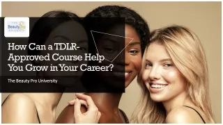 How Can a TDLR-Approved Course Help You Grow in Your Career