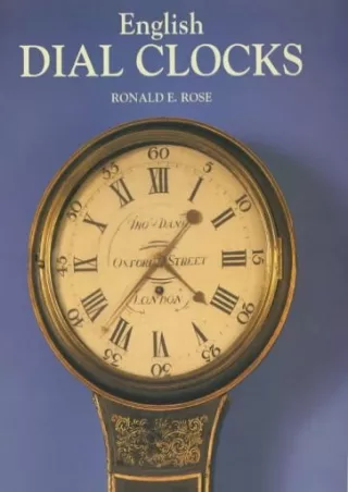 PDF/READ English Dial Clocks